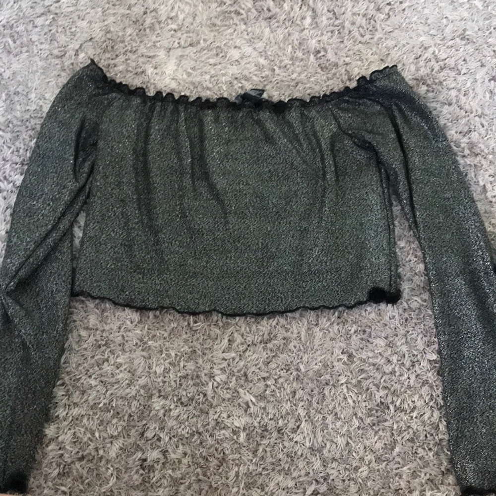 Sparkly Crop Top